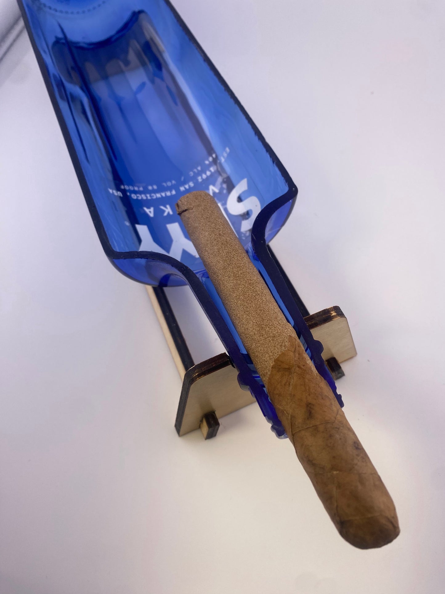Gin and Vodka Bottle Cigar Ashtray