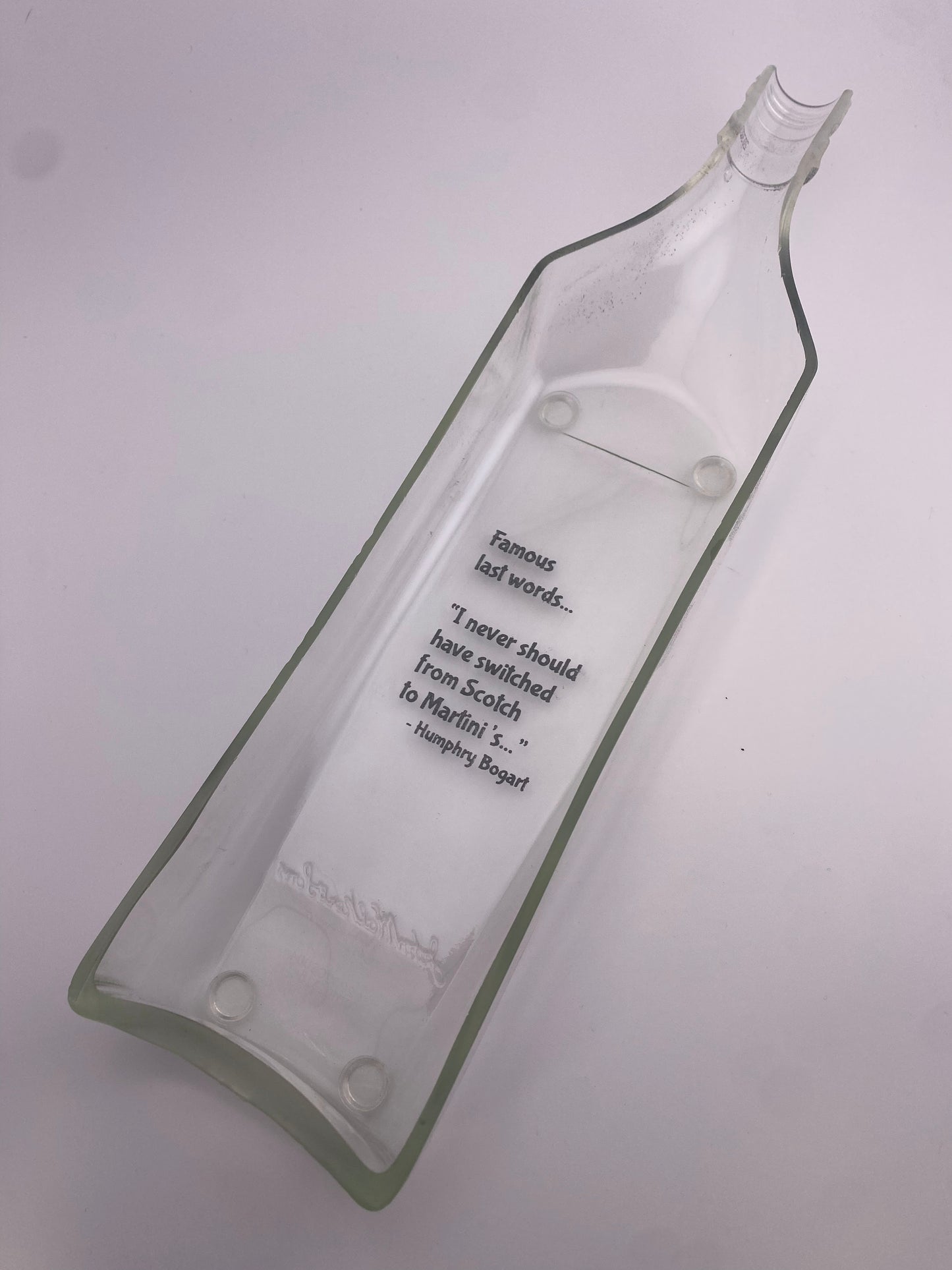 Gin and Vodka Bottle Cigar Ashtray