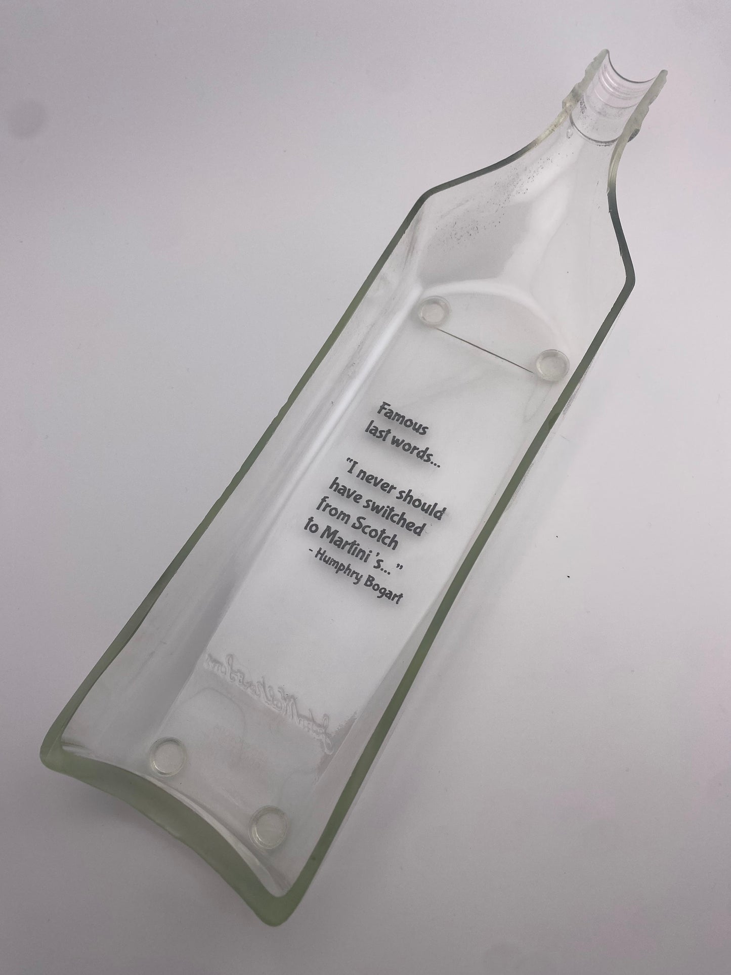 Gin and Vodka Bottle Cigar Ashtray