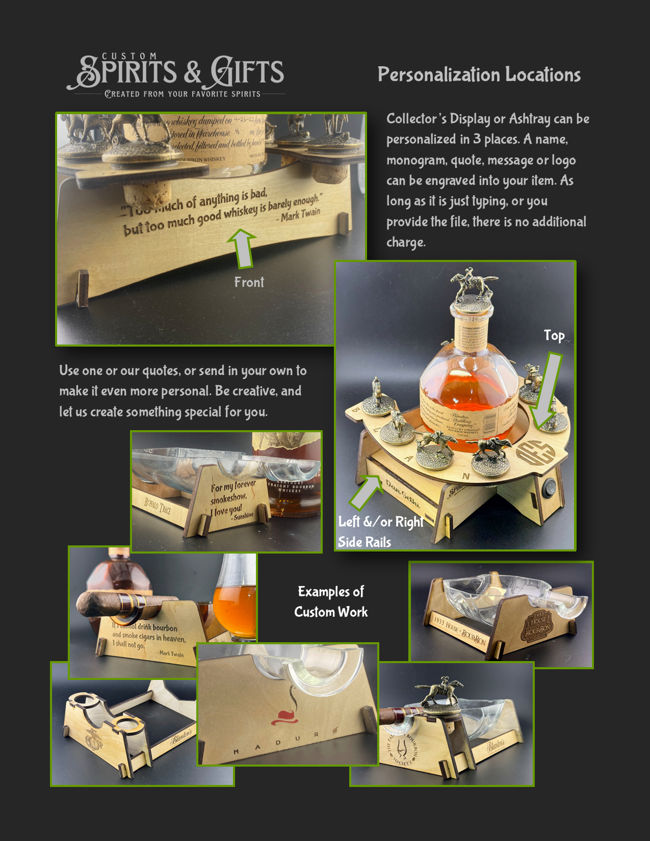 Blanton's Stopper Collector's Displays