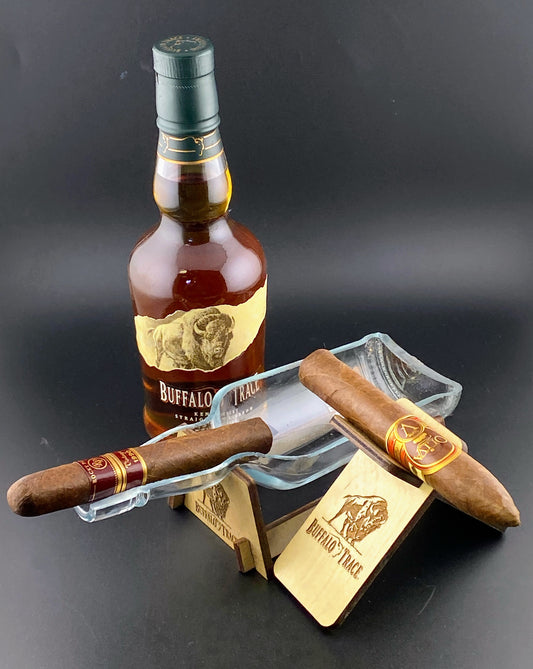 Bourbon Bottle Cigar Ashtrays