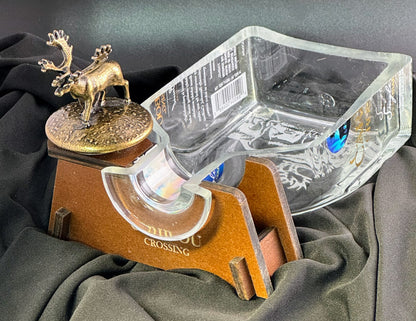 Scotch, Canadian, Irish & American Whisky Bottle Cigar Ashtrays