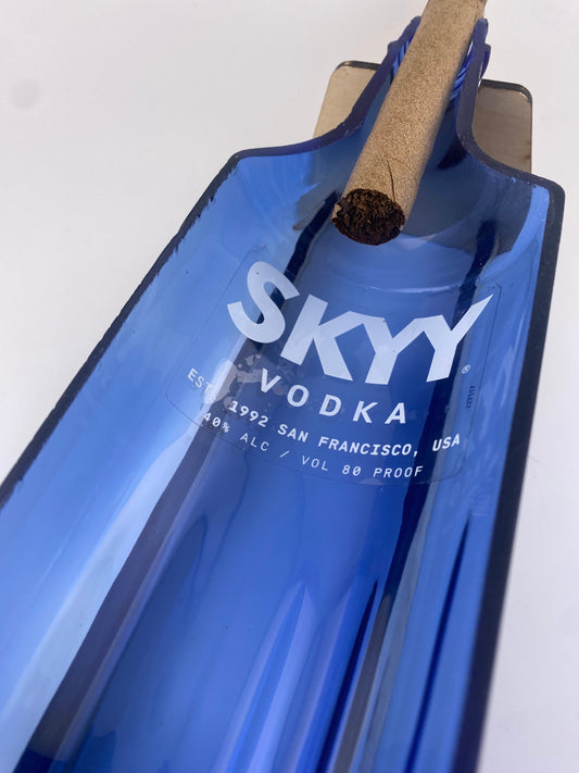 Gin and Vodka Bottle Cigar Ashtray