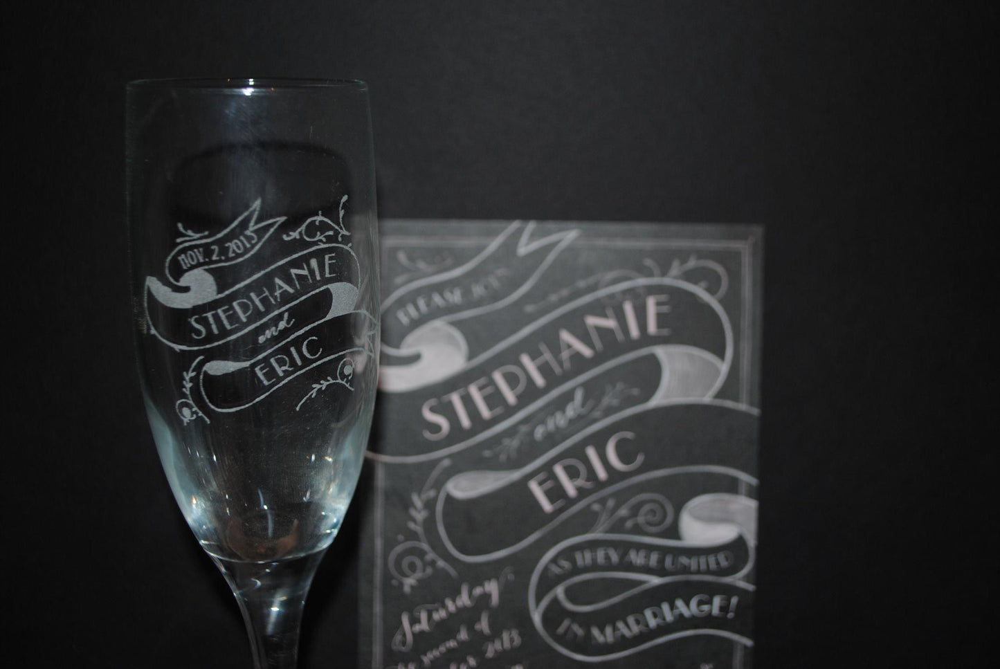 Engraved Toasting Glasses