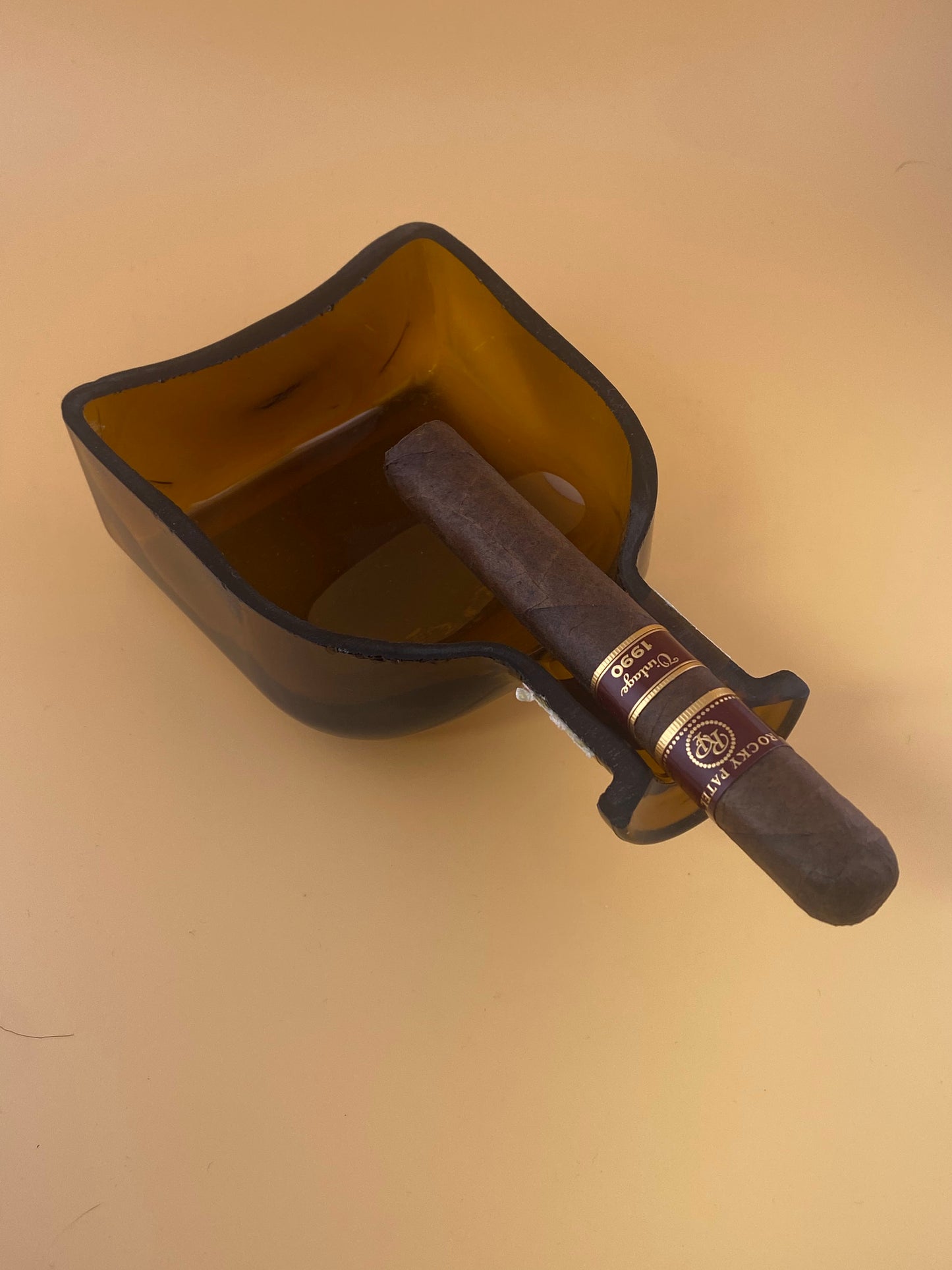 Rum and Tequila Bottle Cigar Ashtray