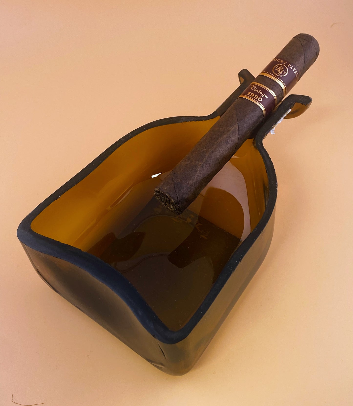 Rum and Tequila Bottle Cigar Ashtray