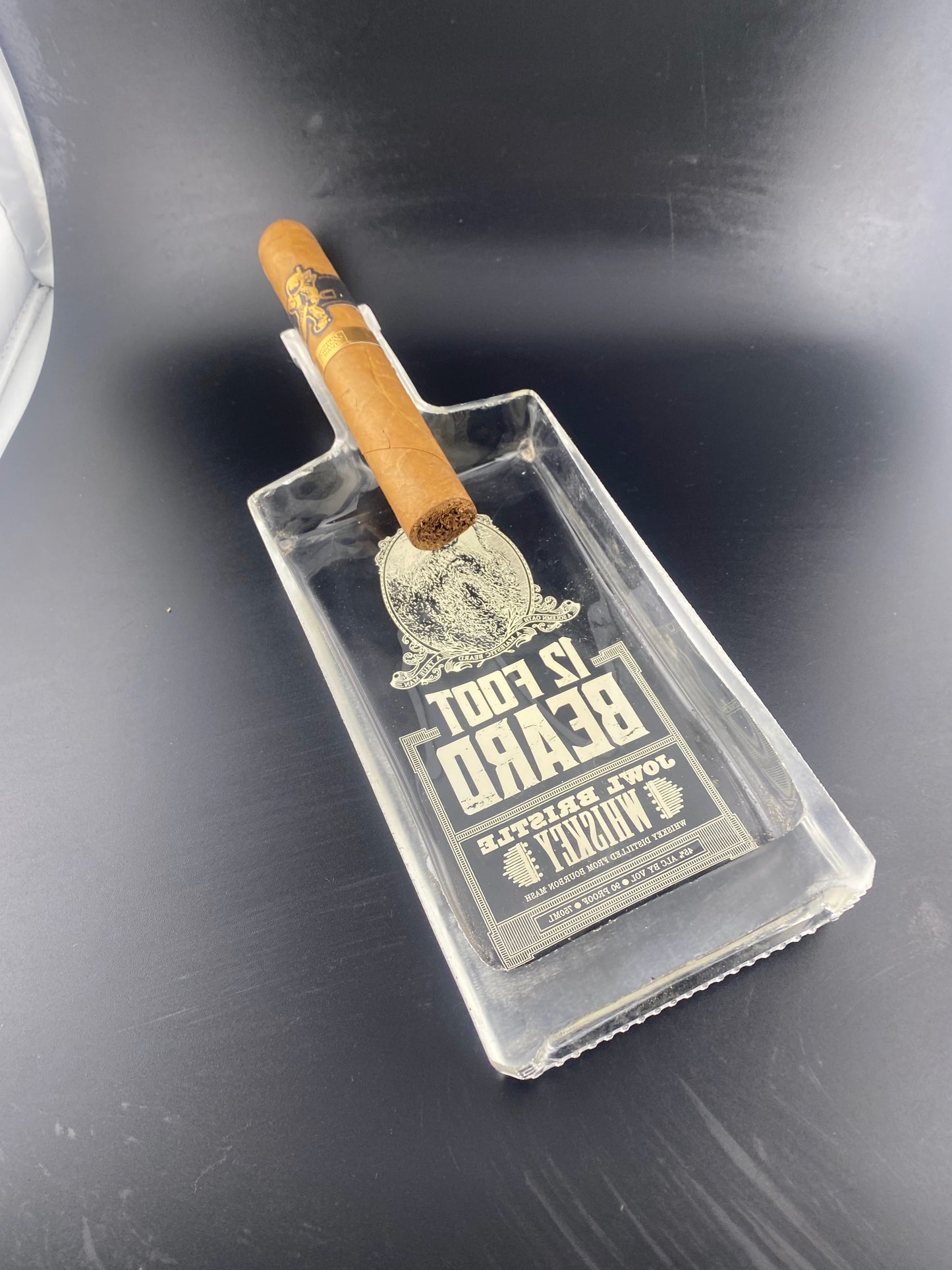 Bourbon Bottle Cigar Ashtrays