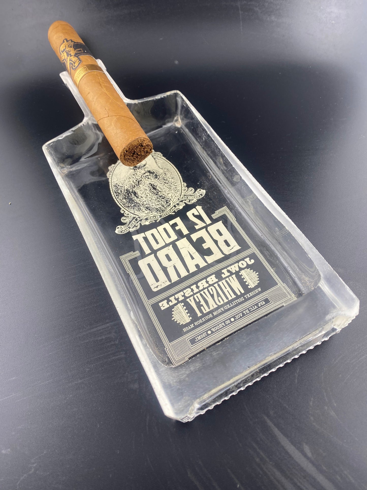 Bourbon Bottle Cigar Ashtrays