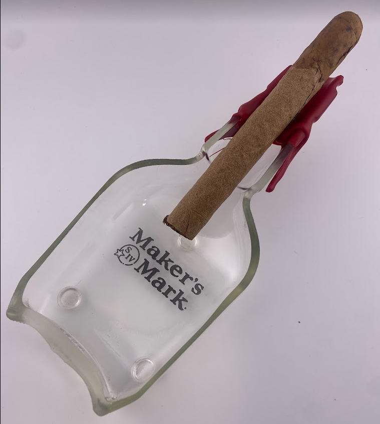 Bourbon Bottle Cigar Ashtrays