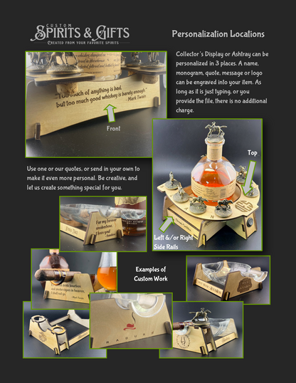 Blanton's Stopper Collector's Displays