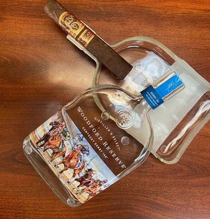 Bourbon Bottle Cigar Ashtrays